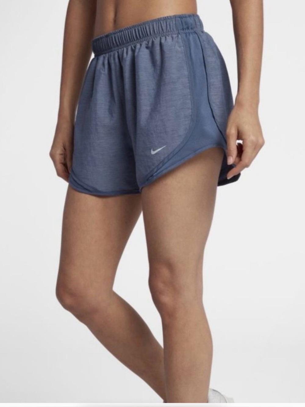 Nike 3” Women's Tempo Running Shorts Heathered Slate Blue